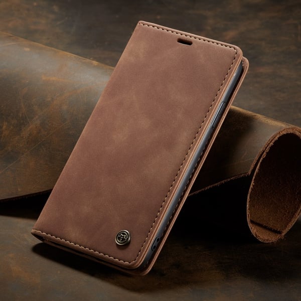 CaseMe Retro Plånboksfodral iPhone 11 Brun