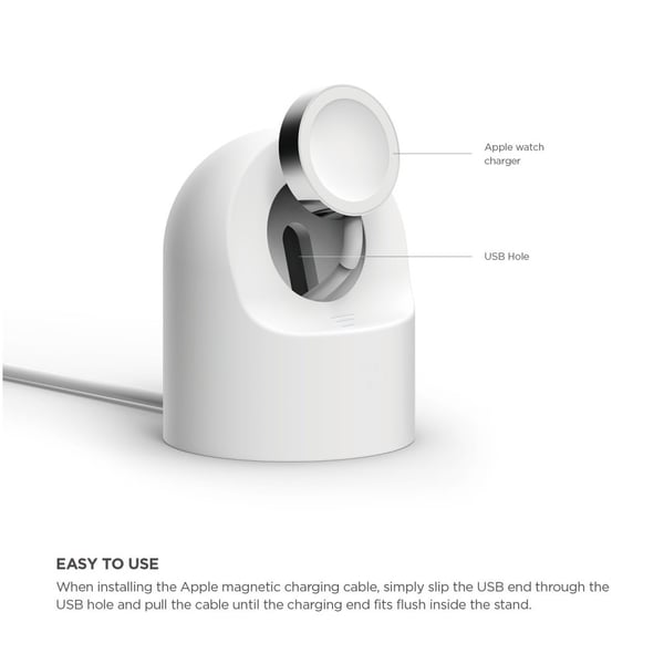 Laddningsställ Apple Watch Vit