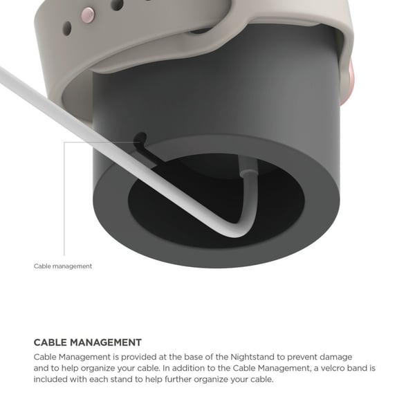 Laddningsställ Apple Watch Grå