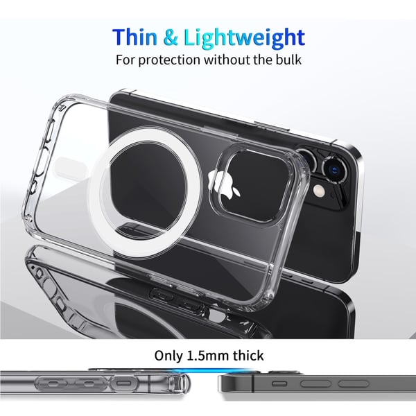Magsafe Skal iPhone 12 Pro Max Transparent