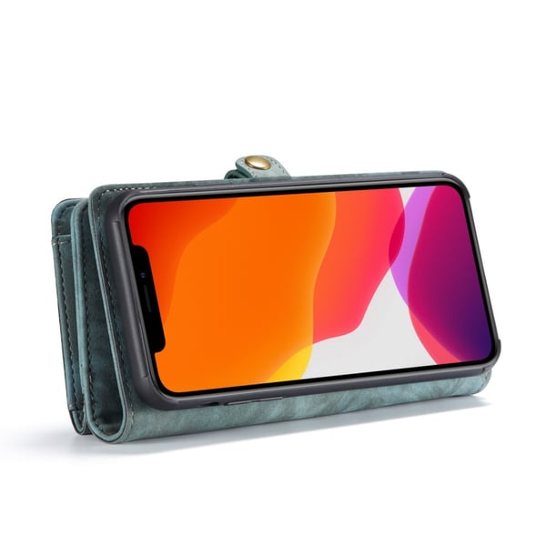 CaseMe Plånboksfodral Multi-Slot iPhone 11 Pro Max Blå