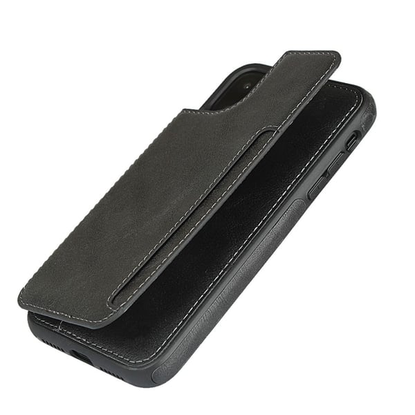 Skal Med Dold Plånbok iPhone 11 Svart