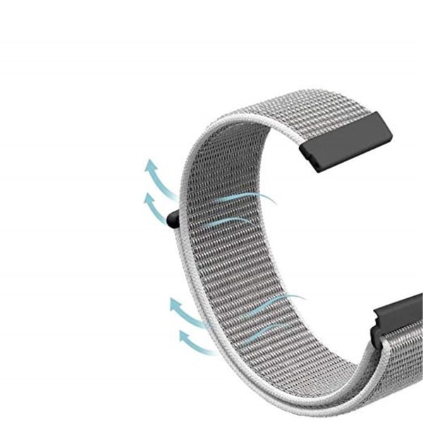 Nylonarmband Huawei Watch GT/GT 2 46mm/GT 2 Pro Silver