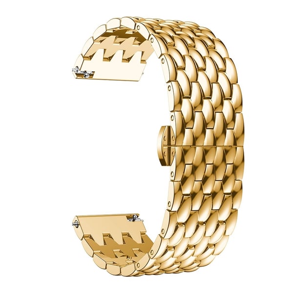 Metallarmband i Fjärilspänne Huawei Watch GT/GT 2 46mm/GT 2 Pro Guld