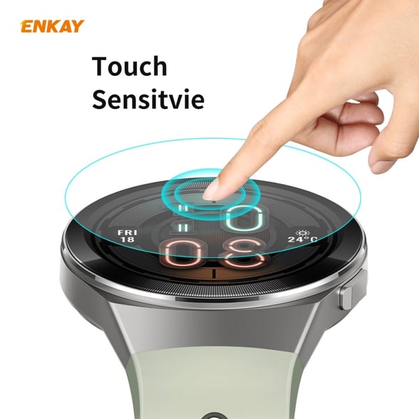 HAT PRINCE Skärmskydd 0.2mm Härdat Glas Huawei Watch GT 2e 2 Pack