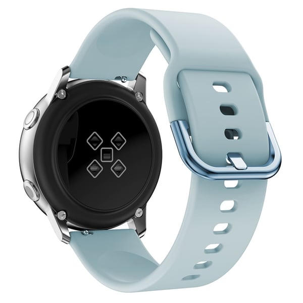 Soft Silikonarmband Samsung Galaxy Watch Active Baby Blå