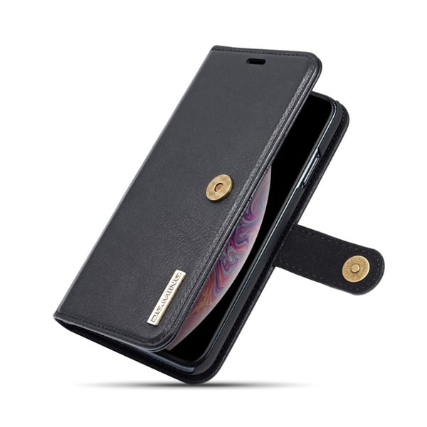 DG.MING 2-in-1 Magnet Wallet iPhone XS Max Black