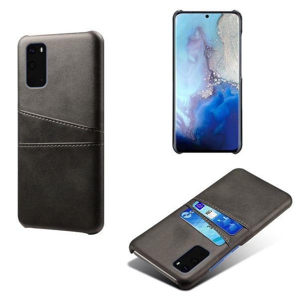 Skal Till Samsung Galaxy S20 Ultra Med Kortfack Svart
