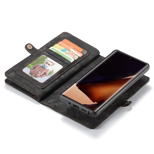 CaseMe Plånboksfodral Multi-Slot Galaxy Note 20 Ultra Svart