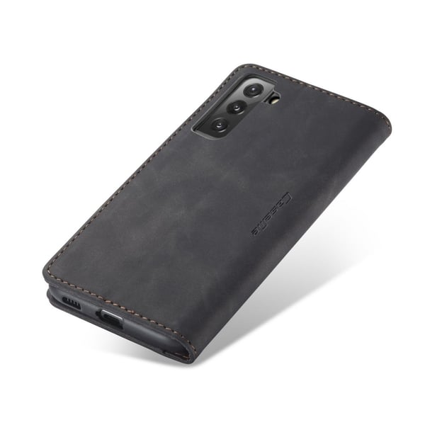 CaseMe Slim Plånboksfodral Samsung Galaxy S21 FE Svart
