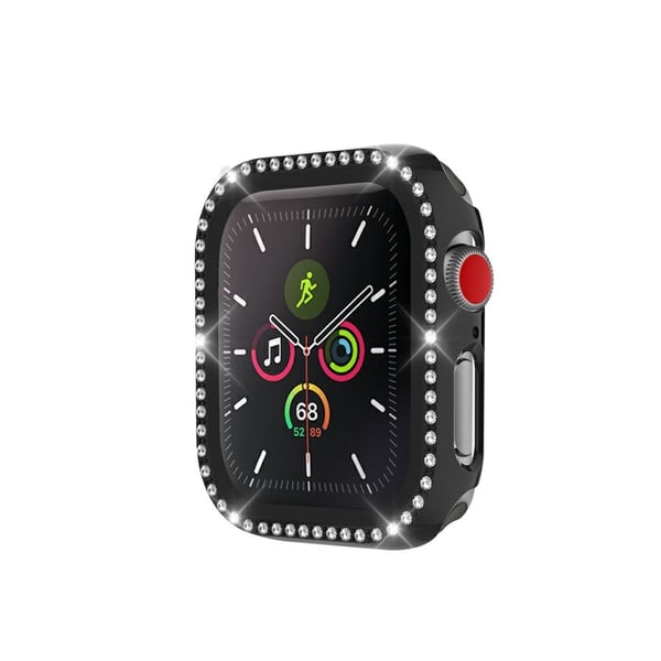 Apple Watch 40mm Skal och Skärmskydd Härdat Glas Svart