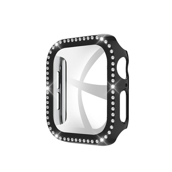 Apple Watch 40mm Skal och Skärmskydd Härdat Glas Svart