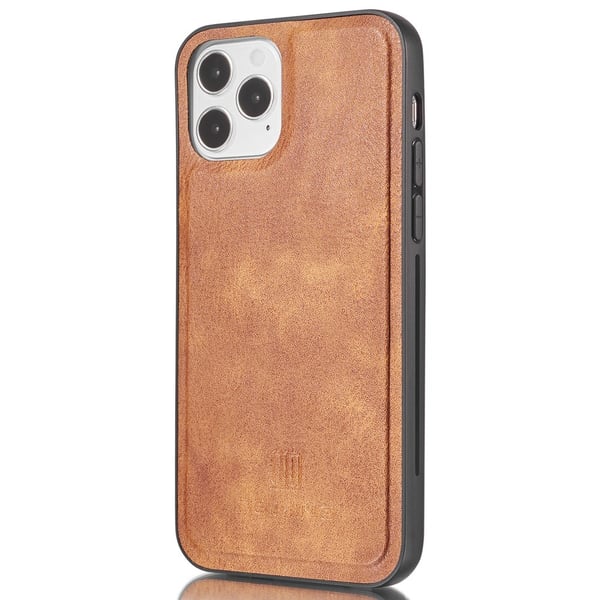 DG.MING 2-in-1 Magnet Wallet iPhone 13 Pro Cognac