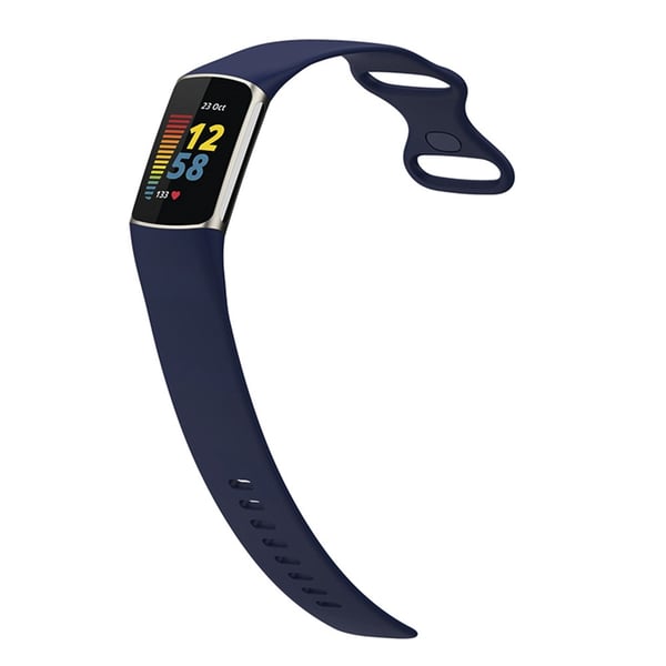 Silikonarmband Fitbit Charge 5 Mörkblå