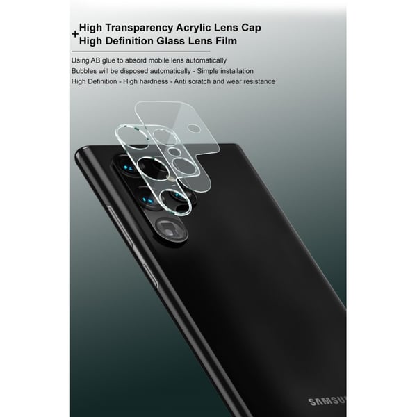 IMAK Härdat Glas Linsskydd Samsung Galaxy S22 Ultra