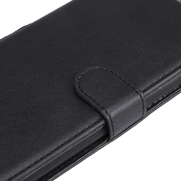 Magnet Leather Wallet iPhone 7/8/SE Svart