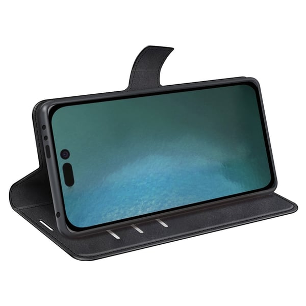 iPhone 14 Pro Wallet Leather Black