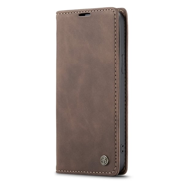 CaseMe Slim Plånboksfodral iPhone 14 Pro Max Brun