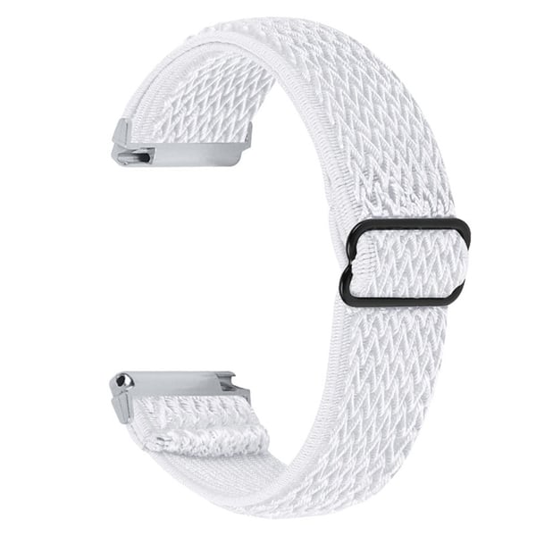 Vävd Nylonarmband Fitbit Versa/Versa 2 Vit