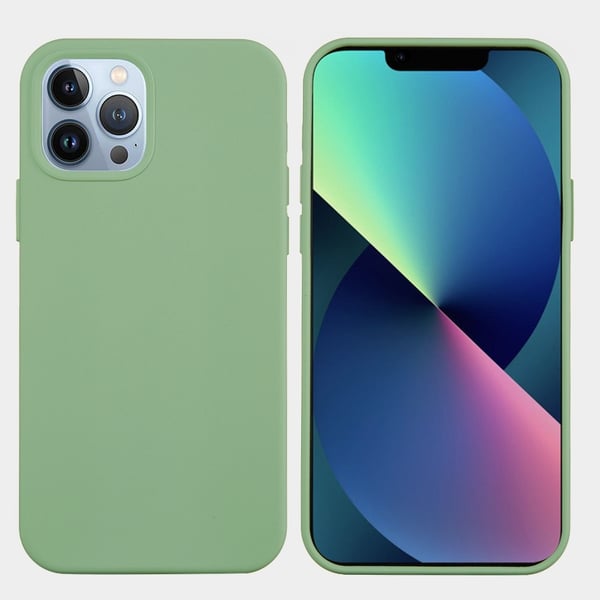 Silikonskal iPhone 14 Pro Max Grön