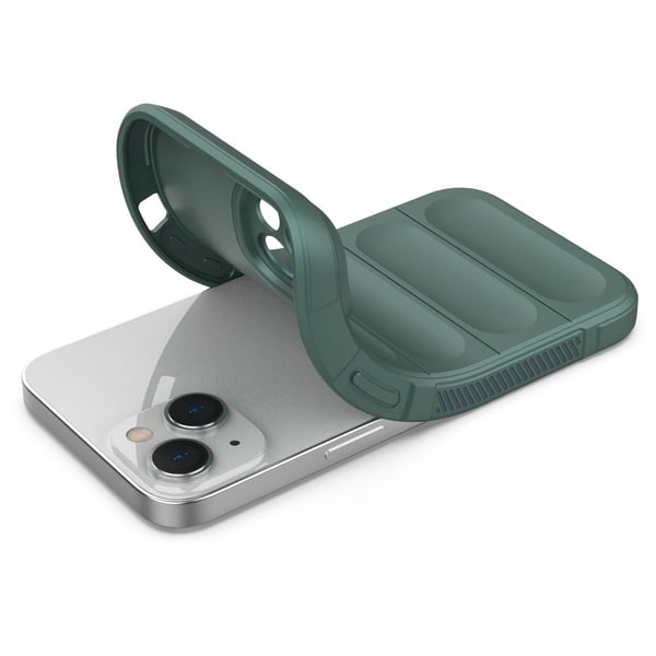 Drop-Proof Skal iPhone 14 Plus Grön