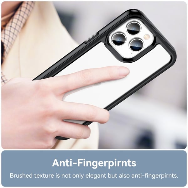 Hybrid Edge Case iPhone 14 Pro Svart