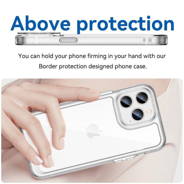 Hybrid Edge Case iPhone 14 Pro Transparent
