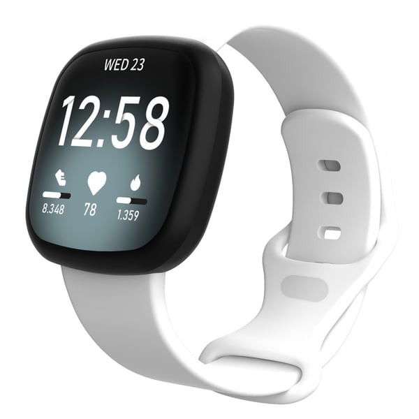 Silikonarmband Fitbit Versa 4/Sense 2 Vit