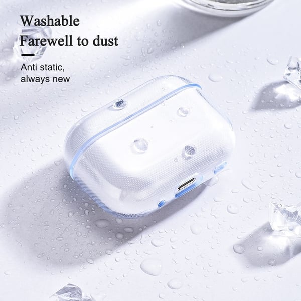 Skal Apple AirPods Pro 2 TPU Transparent