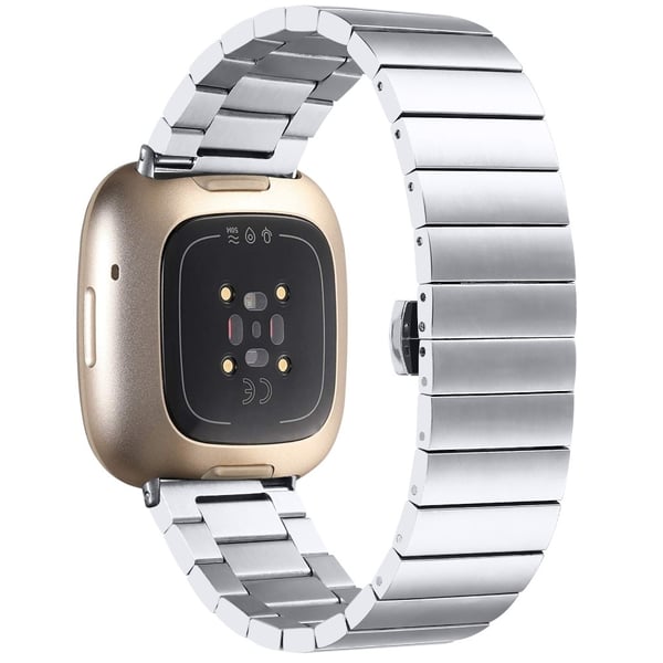 Länkarmband Fitbit Versa 4/Sense 2 Silver