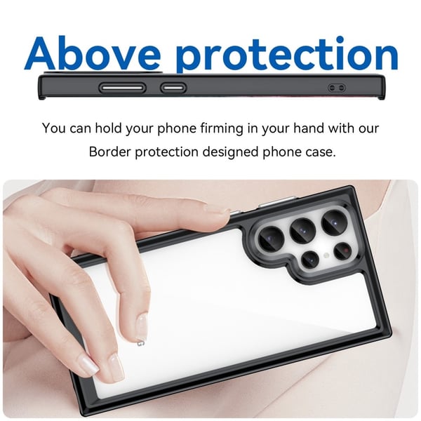 Hybrid Edge Skal Samsung Galaxy S23 Ultra Svart