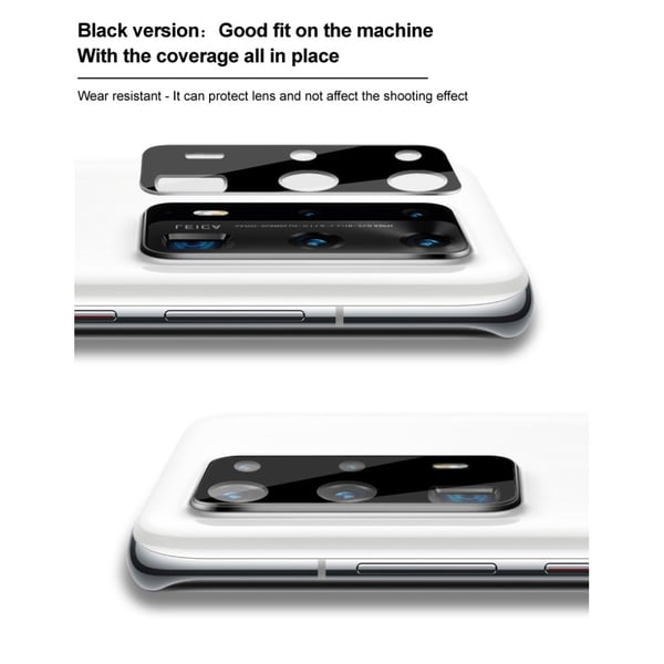 IMAK Härdat Glas Linsskydd Samsung Galaxy S23 Ultra Svart