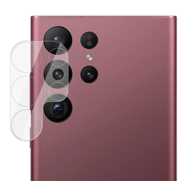 IMAK Härdat Glas Linsskydd Samsung Galaxy S23 Ultra Transparent
