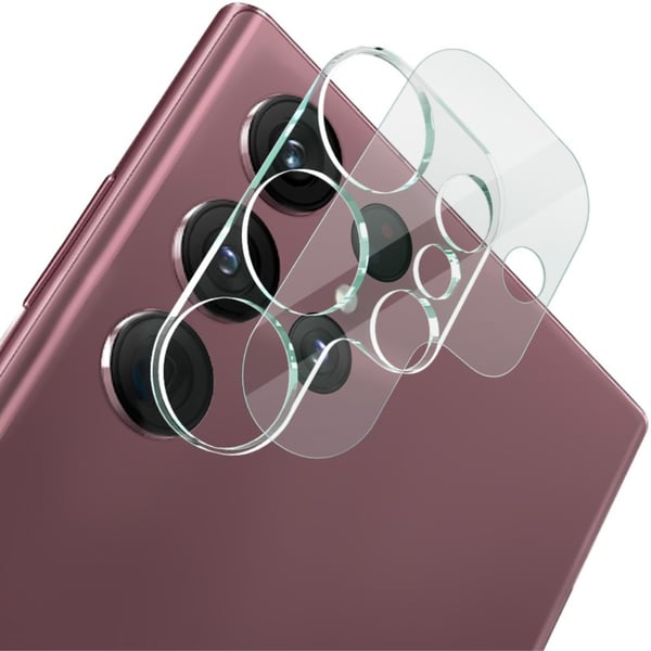 IMAK Härdat Glas Linsskydd Samsung Galaxy S23 Ultra Transparent
