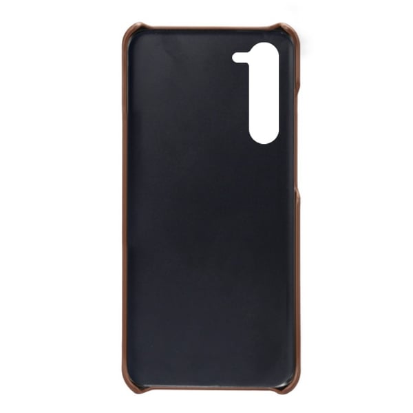 Läderskal Kortfack Samsung Galaxy S23 Plus Brun