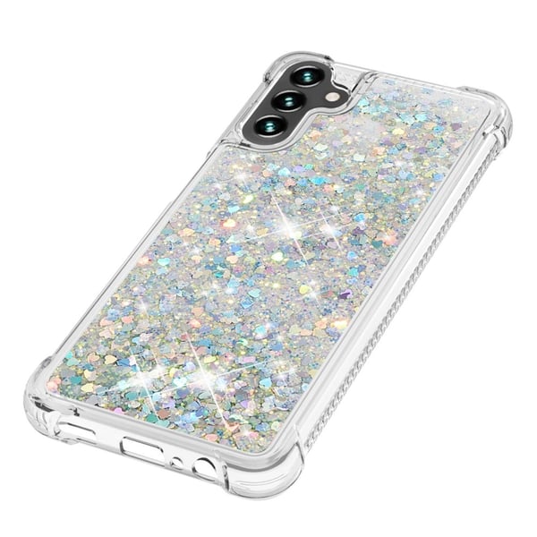 Glitter Bling TPU Skal Samsung Galaxy A13 Silver