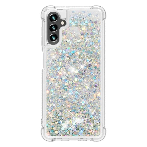 Glitter Bling TPU Skal Samsung Galaxy A13 Silver