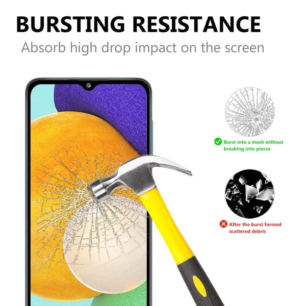 Heltäckande Härdat Glas Skärmskydd Samsung Galaxy A13