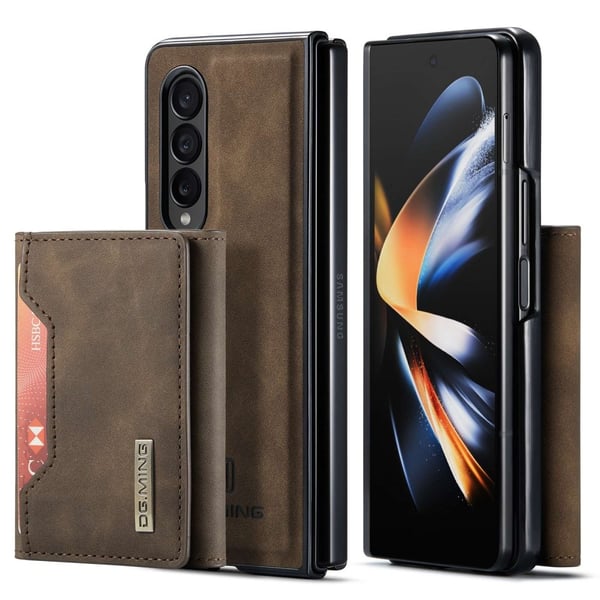 DG.MING 2-i-1 Magnetiskt Skal Med Kortfack Samsung Galaxy Z Fold 4 Brun DG.MING 2-i-1 Magnetiskt Skal Med Kortfack Samsung Galaxy Z Fold 4 Brun