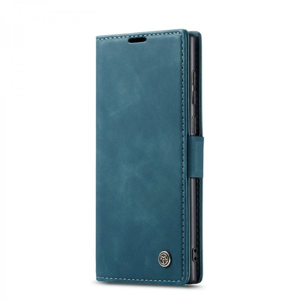 CaseMe Slim Plånboksfodral Samsung Galaxy S22 Ultra Blå