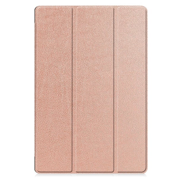Samsung Galaxy Tab S7 Plus/S8 Plus 12.4 Fodral Tri-fold Roséguld