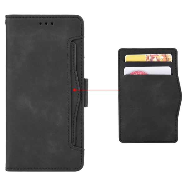 Multi Slot Plånboksfodral Samsung Galaxy A54 Svart