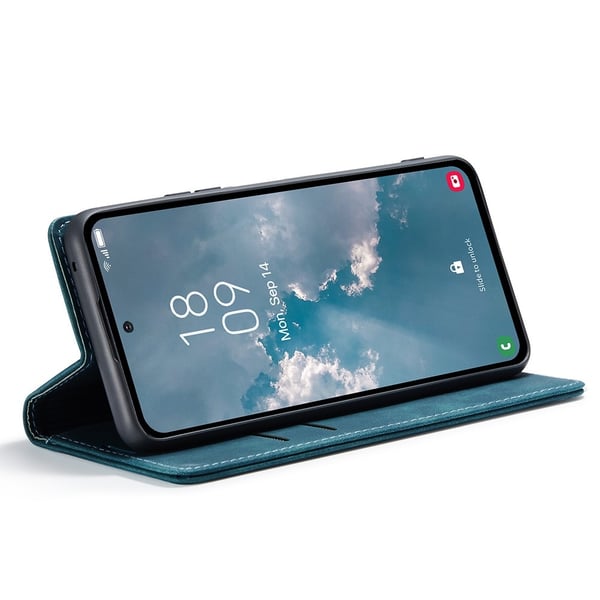 CaseMe Slim Plånboksfodral Samsung Galaxy A54 Blå