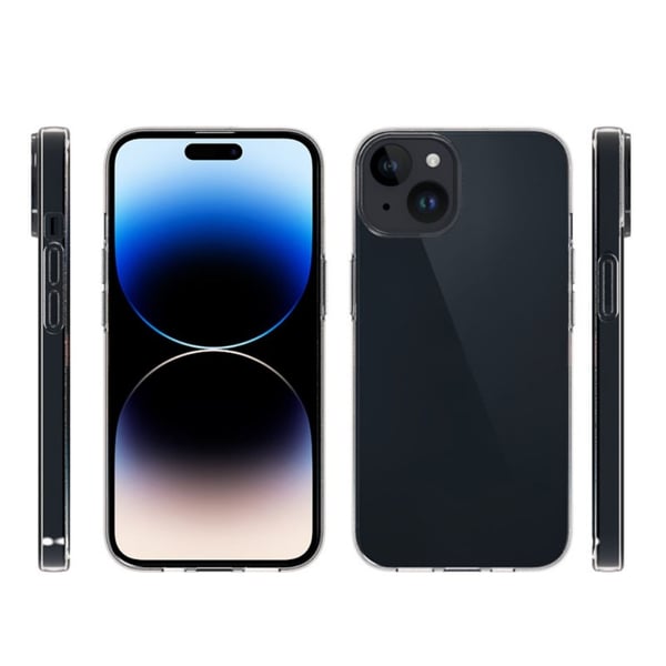 iPhone 15 Skal TPU Transparent
