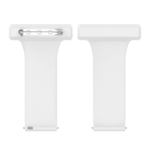 Samsung Galaxy Watch 4 40/42/44/46 mm Rem Sjuksköterskeklocka Vit