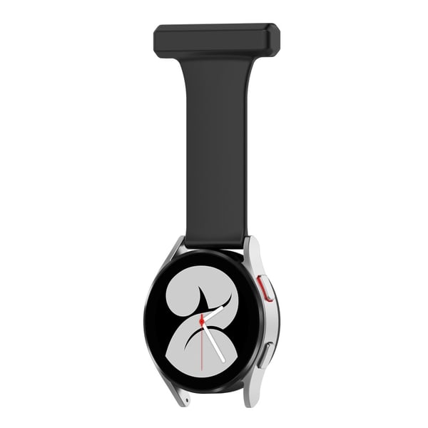 Samsung Galaxy Watch 4 40/42/44/46 mm Rem Sjuksköterskeklocka Svart