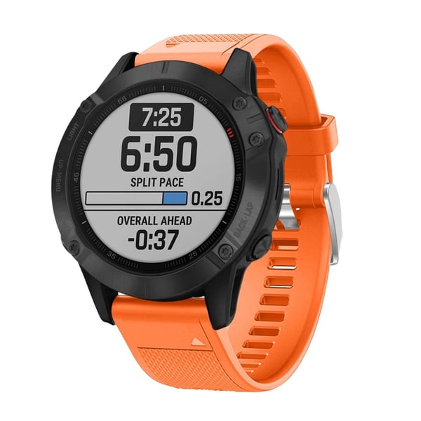 Silikonarmband Garmin Fenix 6 Orange
