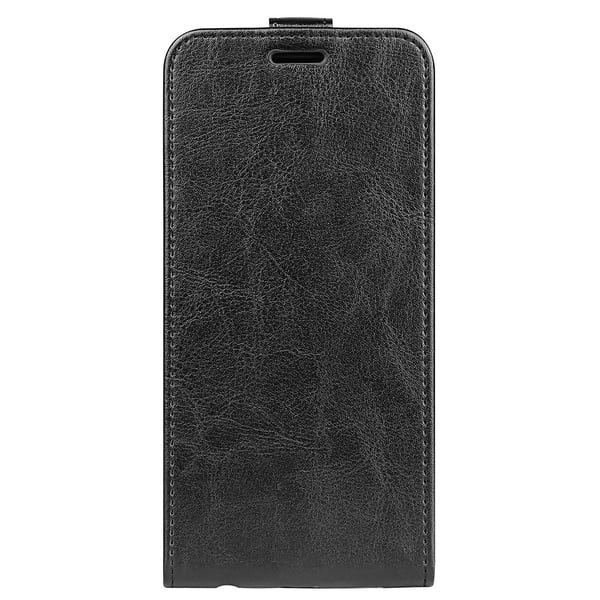 Flip Läderfodral iPhone 15 Pro Svart