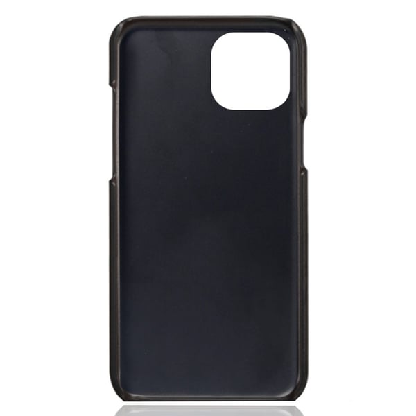 Läderskal Med Kortfack iPhone 15 Plus Svart