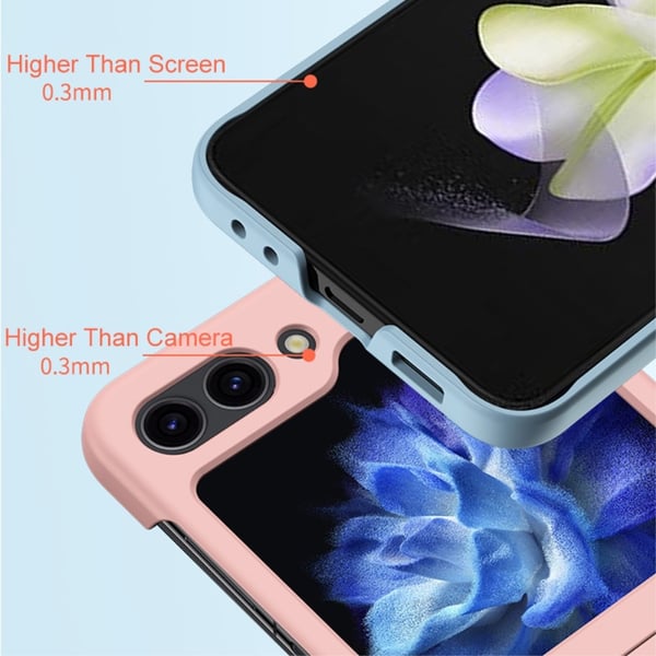 Hårdskal Gummerat Samsung Galaxy Z Flip 5 Lila